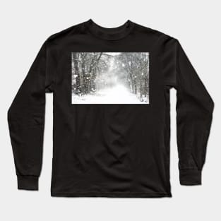 Winter Whiteout Long Sleeve T-Shirt